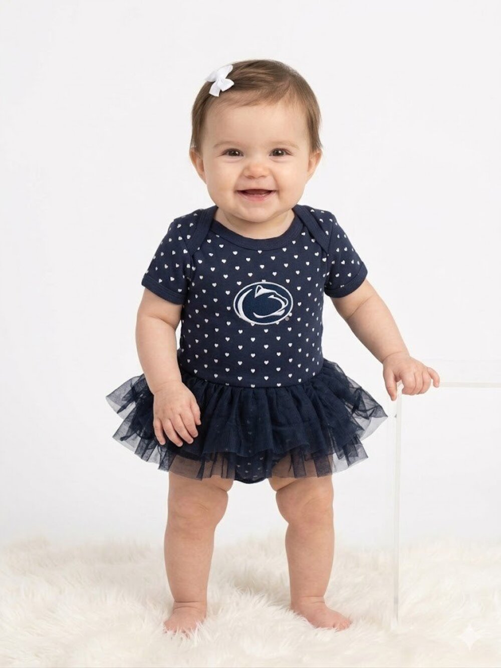 Penn State Nittany Lions Baby Girl's Girls Tutu Bodysuit 12 Months NWT